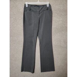 The Limited Collection Cassidy Fit Dress Pants Womens 4 Long Gray Stretch